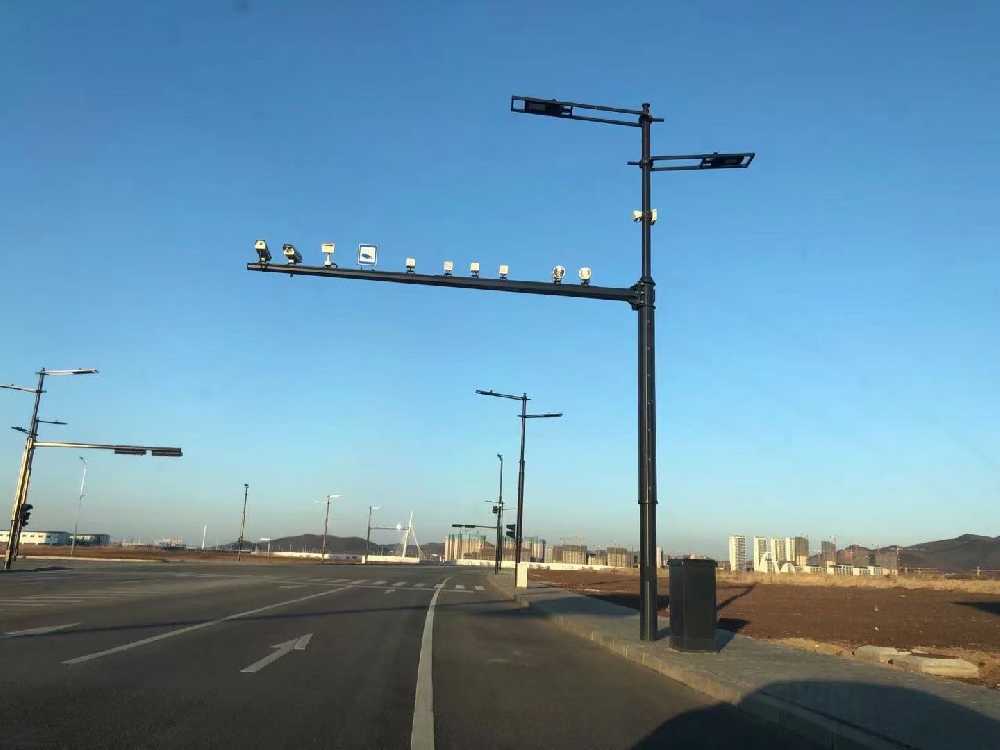 珠海市黑龙江佳木斯综合路灯杆项目